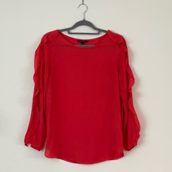 Banana Republic long sleeve, loose neck blouse - Picture 1 of 4
